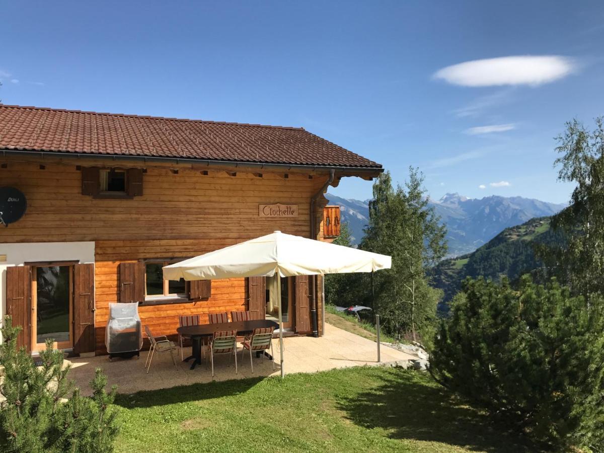 Chalet Clochette 4 Valles-Verbier La Tzoumaz Exterior photo